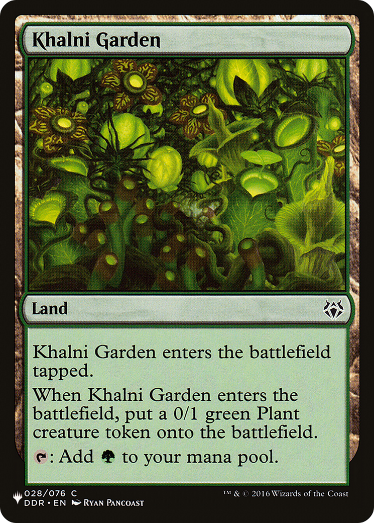Khalni Garden (LIST-028/076) - The List