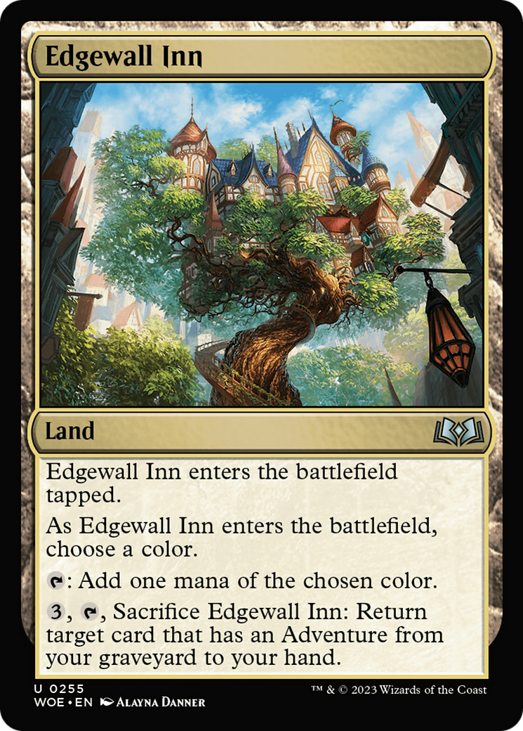 Edgewall Inn (WOE-255) - Wilds of Eldraine Foil