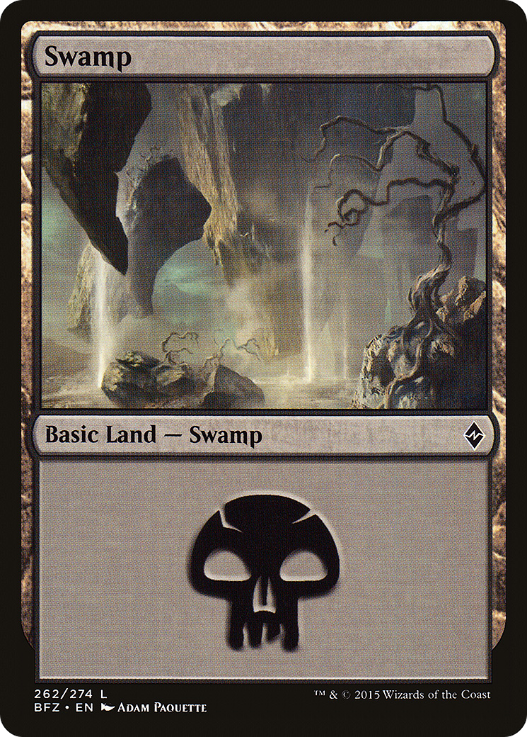 Swamp (262) (BFZ-262) - Battle for Zendikar