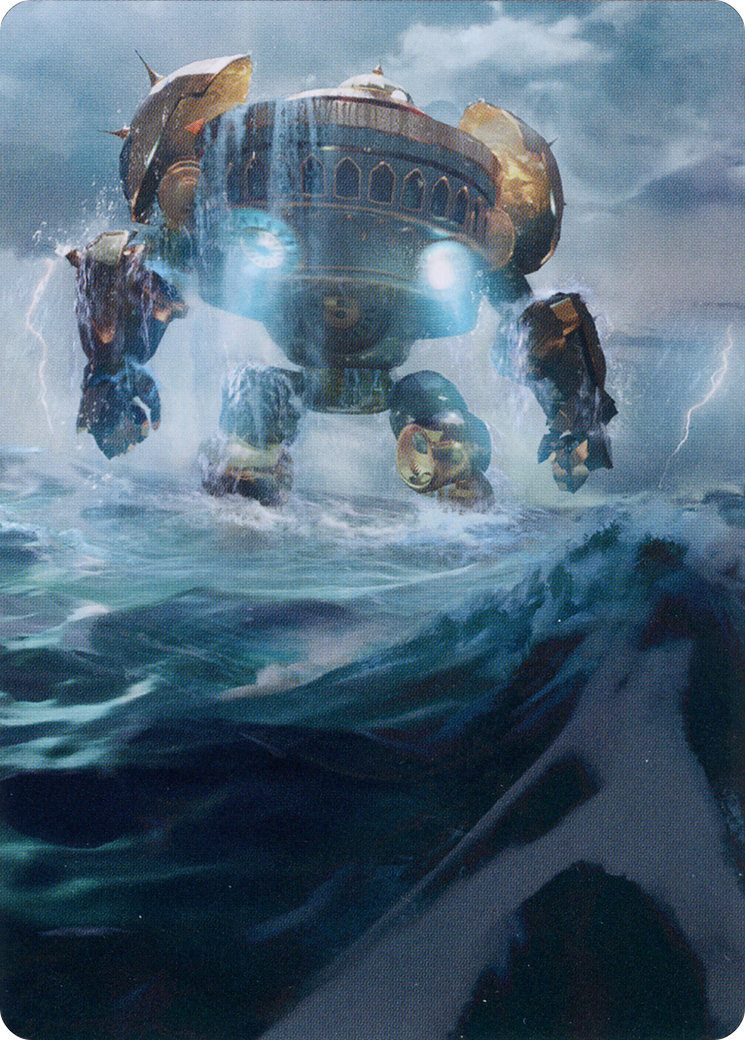 Island // Island (ABRO-049) - The Brothers' War Art Series (Borderless) Foil