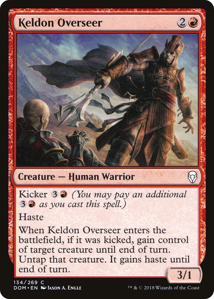 Keldon Overseer (DOM-134) - Dominaria