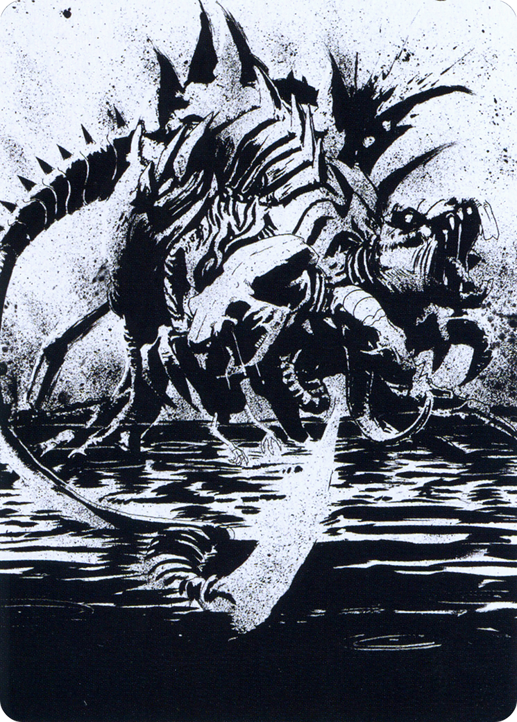 Karumonix, the Rat King // Karumonix, the Rat King (AONE-070) - Phyrexia: All Will Be One Art Series (Borderless)