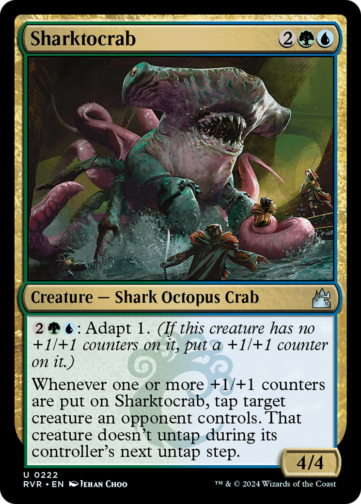 Sharktocrab (RVR-222) - Ravnica Remastered Foil