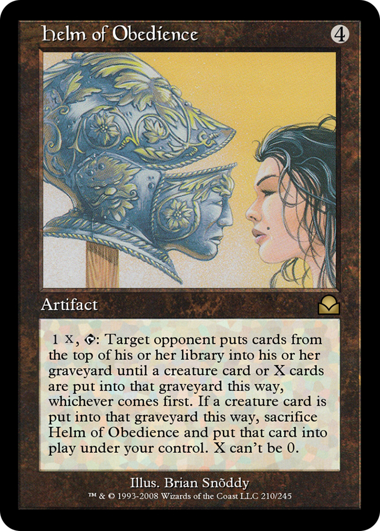 Helm of Obedience (ME2-210) - Masters Edition II Foil