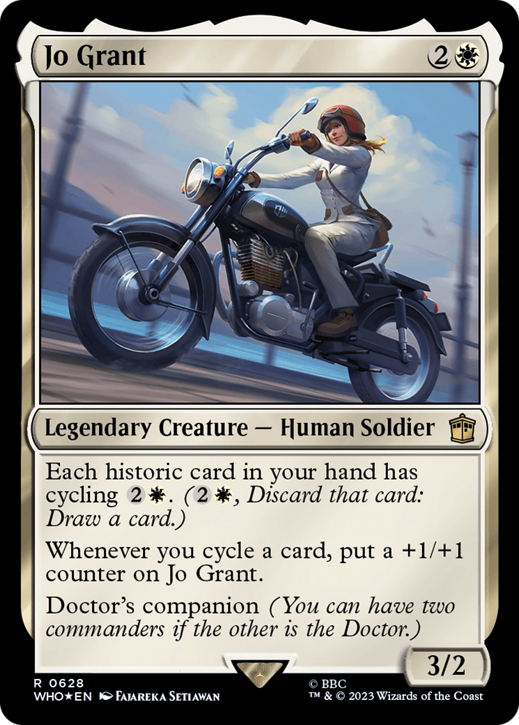 Jo Grant (Surge Foil) (WHO-628) - Doctor Who Foil