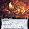 The One Ring (Extended Art) (Surge Foil) [The Lord of the Rings: Tales of Middle-Earth]