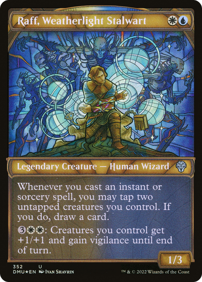 Raff, Weatherlight Stalwart (Showcase Textured) [Dominaria United]