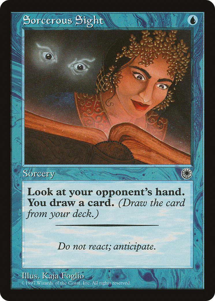 Sorcerous Sight (POR-) - Portal