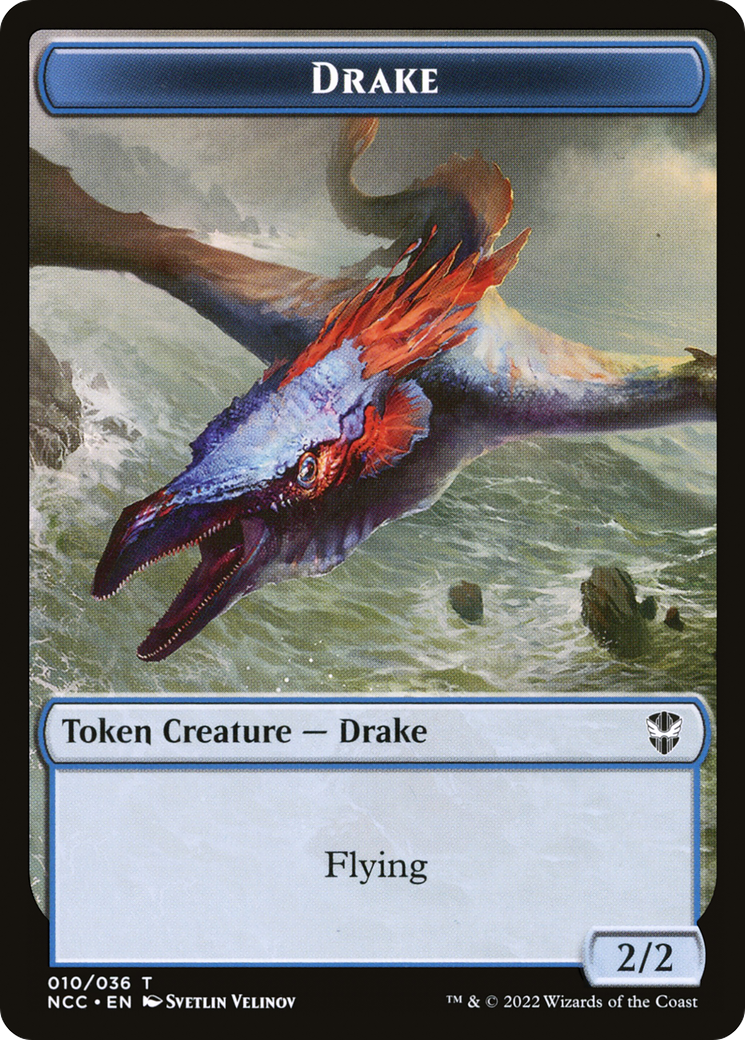 Drake (TNCC-010) - New Capenna Commander Tokens