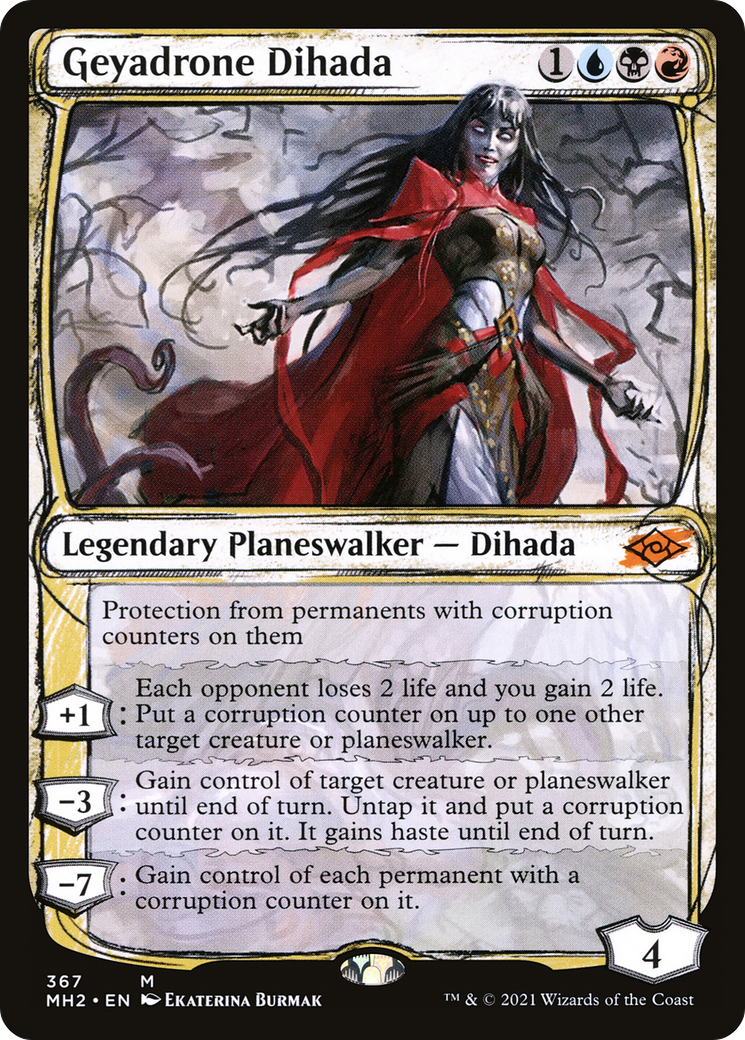 Geyadrone Dihada (Showcase) (MH2-367) - Modern Horizons 2: (Showcase)