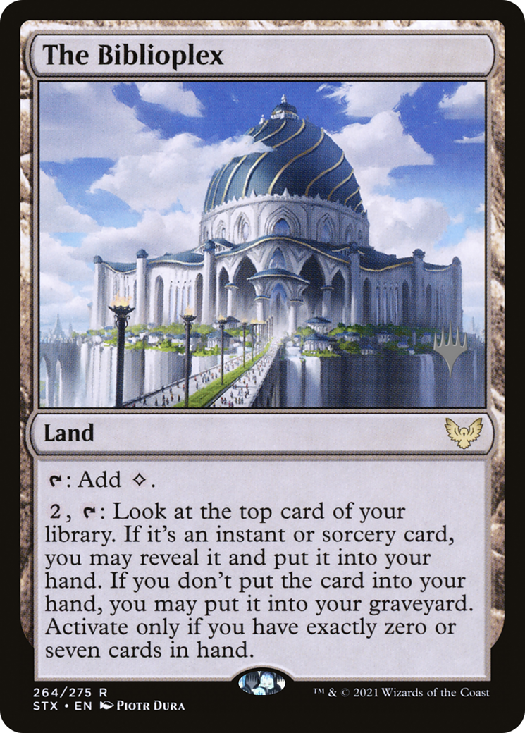 The Biblioplex (PPSTX-264) - Strixhaven: School of Mages Promos