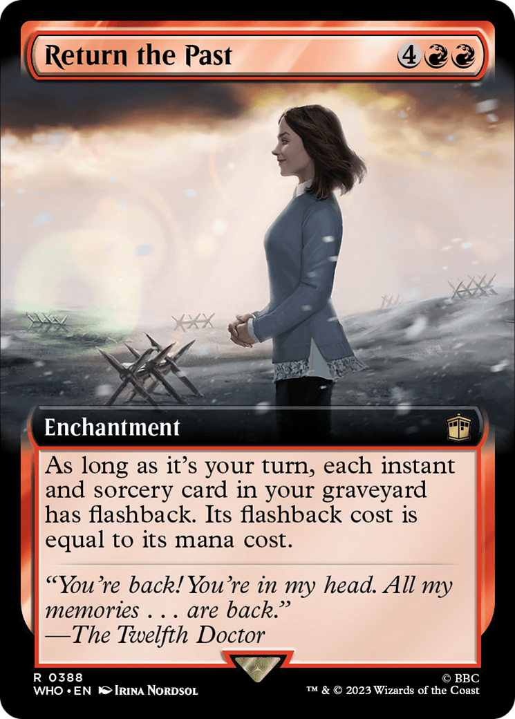 Return the Past (Extended Art) (WHO-388) - Doctor Who: (Extended Art)