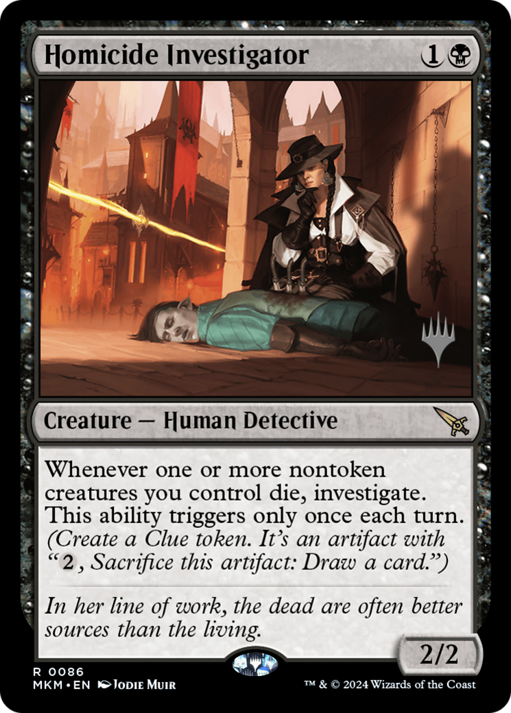 Homicide Investigator (Promo Pack) [Murders at Karlov Manor Promos]