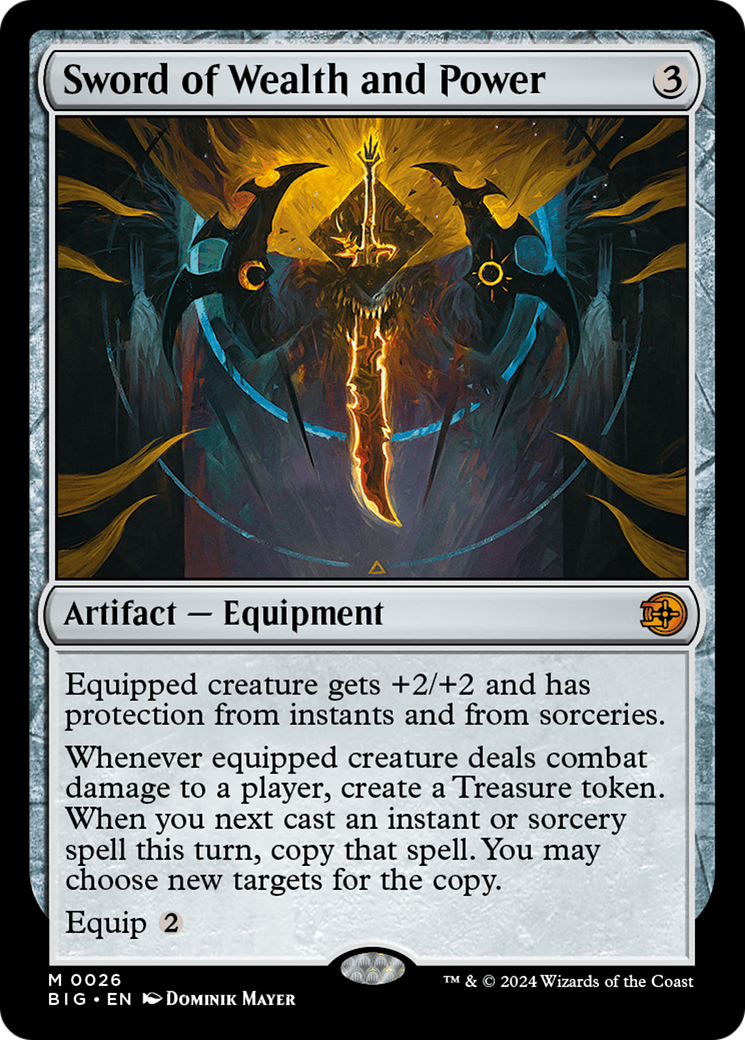 Sword of Wealth and Power (BIG-026) - The Big Score Foil