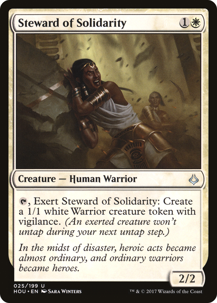 Steward of Solidarity (HOU-025) - Hour of Devastation Foil