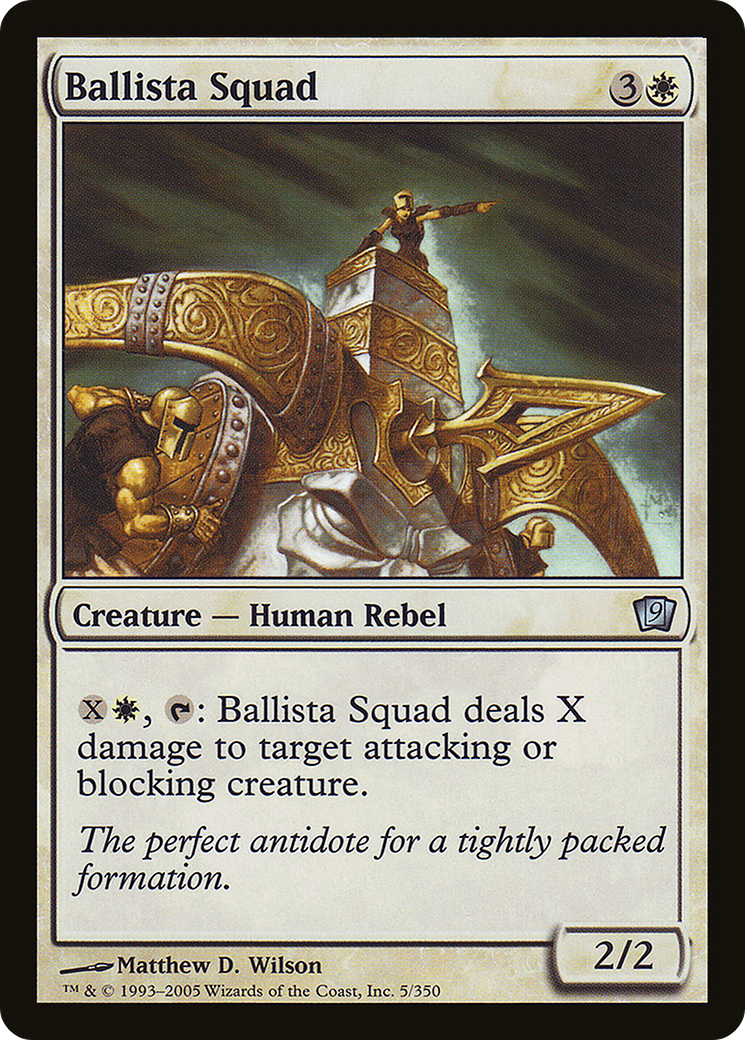 Ballista Squad (9ED-005) - 9th Edition
