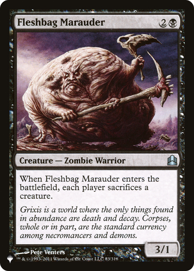 Fleshbag Marauder (LIST-83/318) - The List