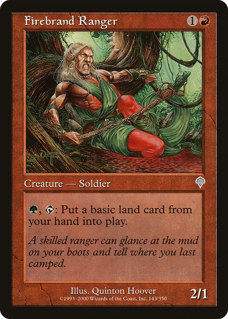 Firebrand Ranger (INV-143) - Invasion Foil