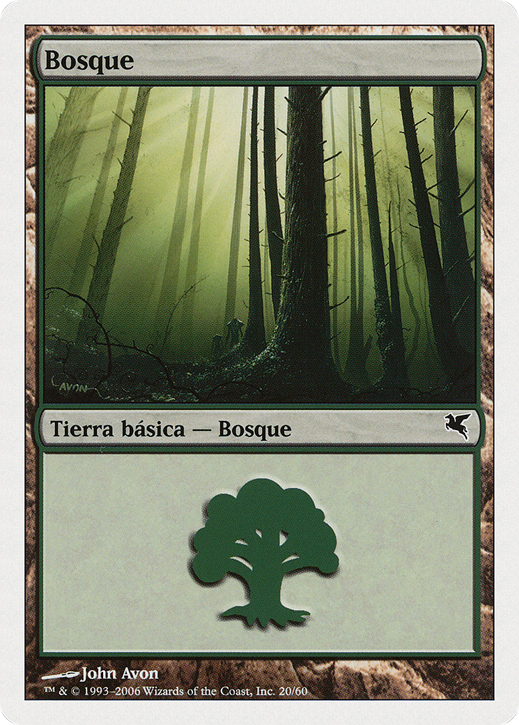 Forest (Spanish) - "Bosque" (B20) (PSAL-B20) - Salvat 2005