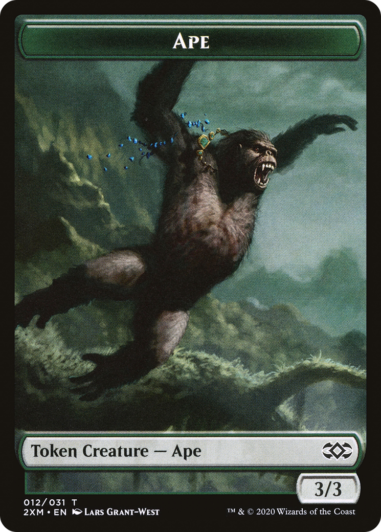 Ape (T2XM-012) - Double Masters Tokens Foil