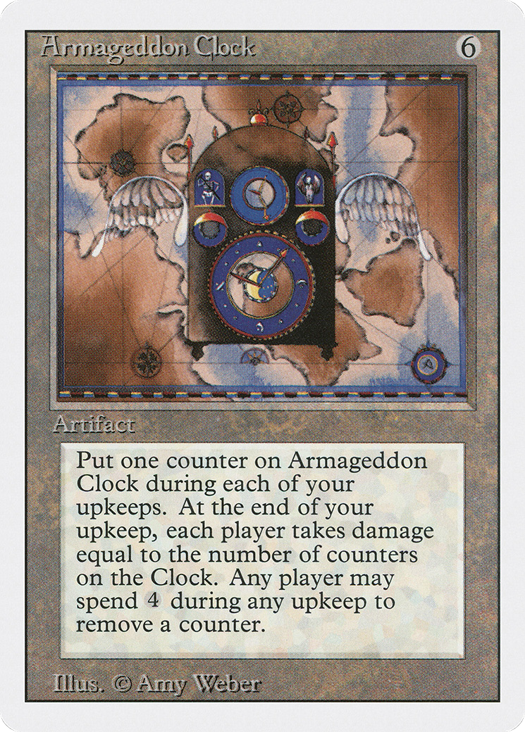 Armageddon Clock (3ED-) - Revised Edition