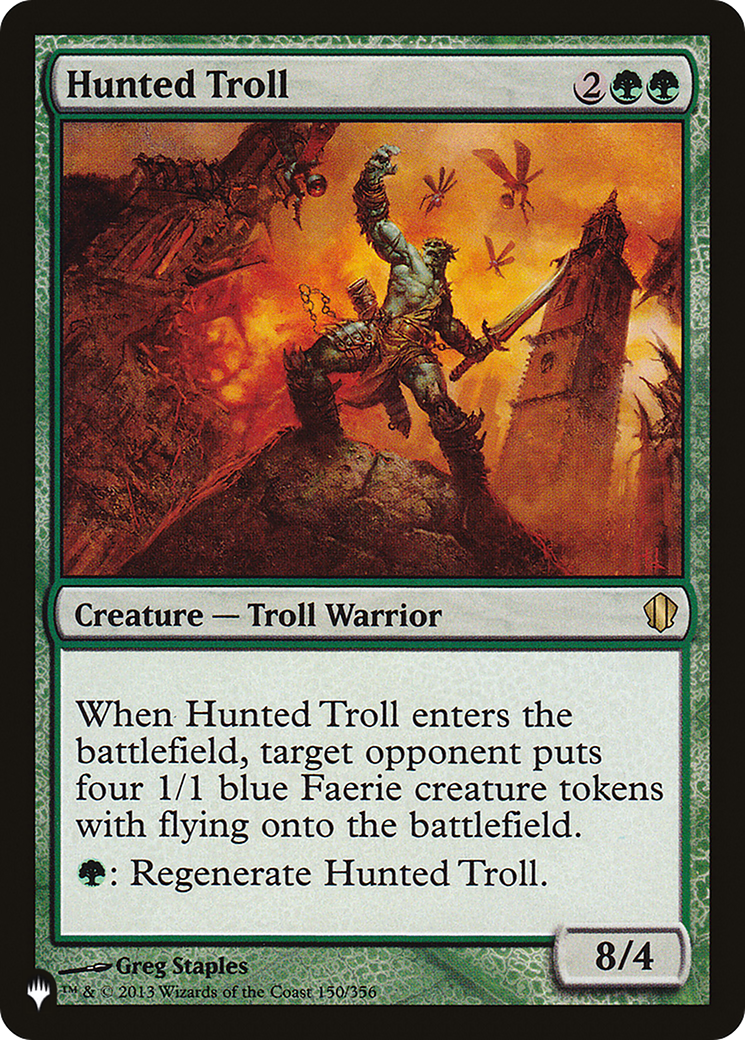 Hunted Troll (LIST-150/356) - The List