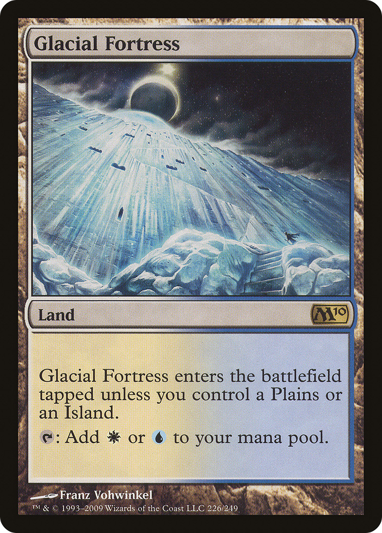 Glacial Fortress (M10-226) - Magic 2010 Foil