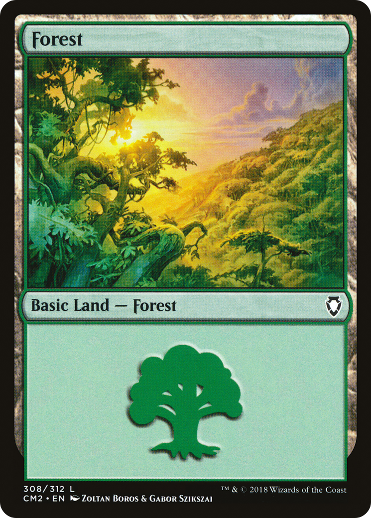 Forest (308) (CM2-308) - Commander Anthology Volume II