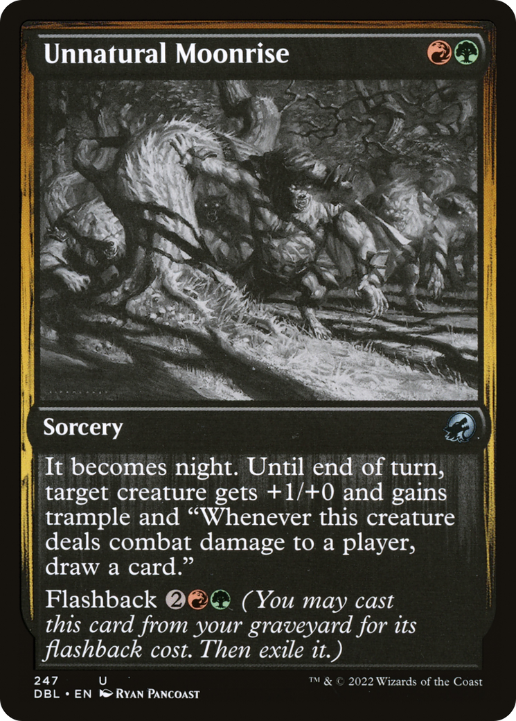 Unnatural Moonrise (DBL-247) - Innistrad: Double Feature