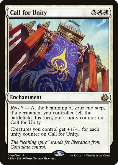 Call for Unity (AER-009) - Aether Revolt