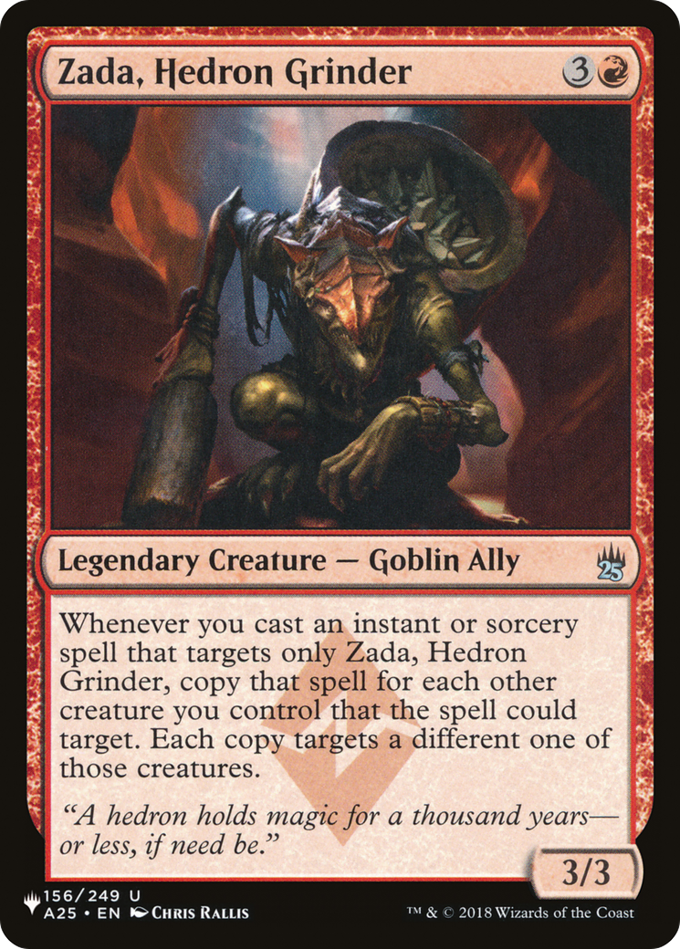 Zada, Hedron Grinder (LIST-156/249) - The List