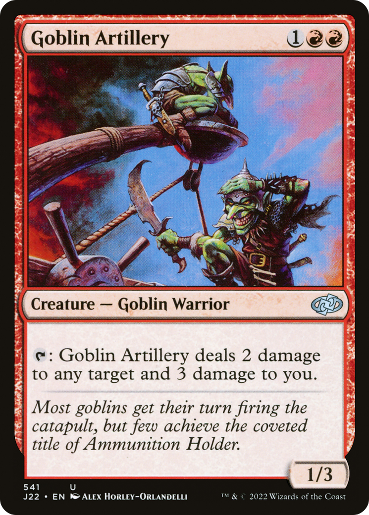 Goblin Artillery (J22-541) - Jumpstart 2022