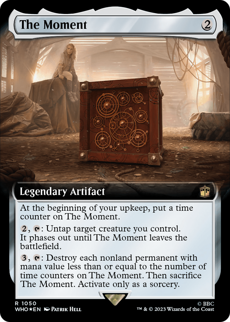 The Moment (Extended Art) (Surge Foil) (WHO-1050) - Doctor Who: (Extended Art) Foil
