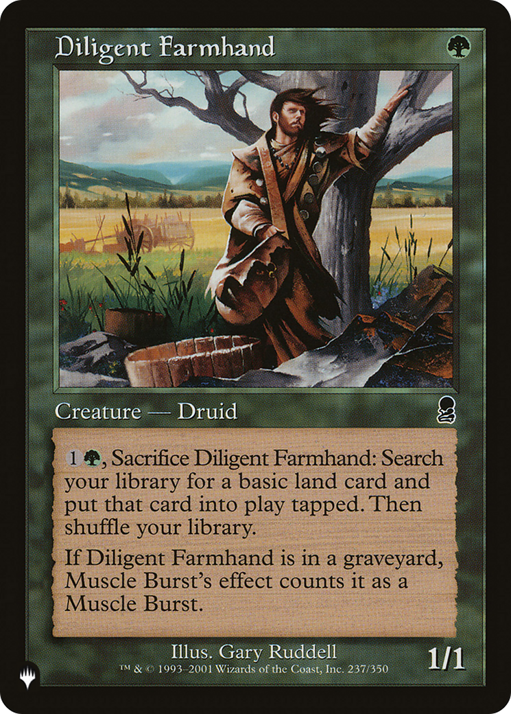 Diligent Farmhand (LIST-237/350) - The List