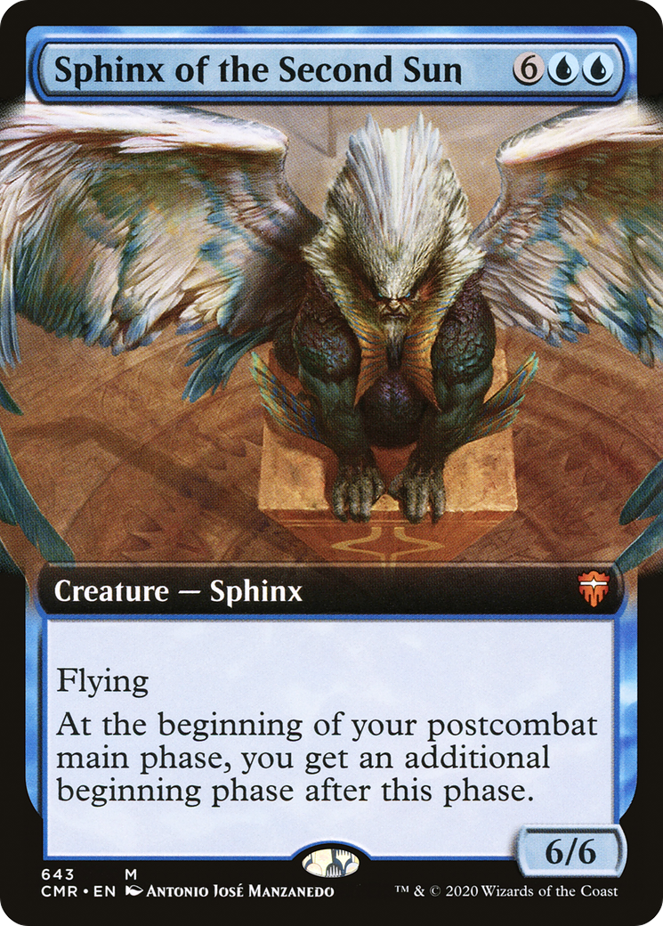 Sphinx of the Second Sun (Extended Art) (CMR-643) - Commander Legends: (Extended Art)