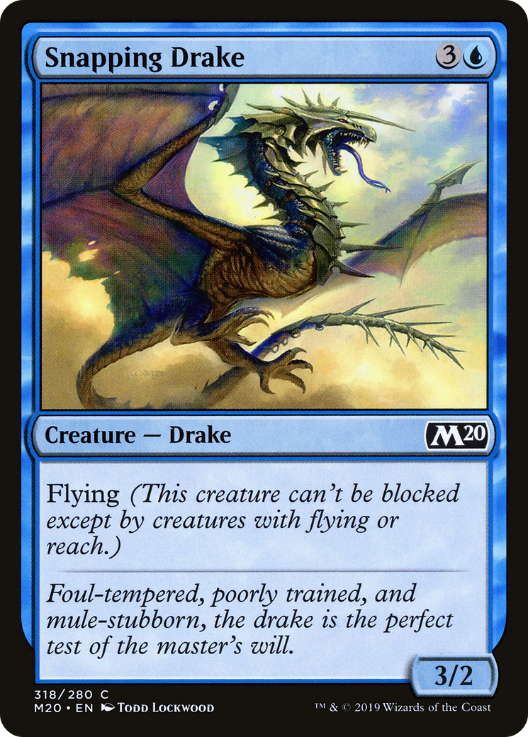 Snapping Drake (M20-318) - Core Set 2020
