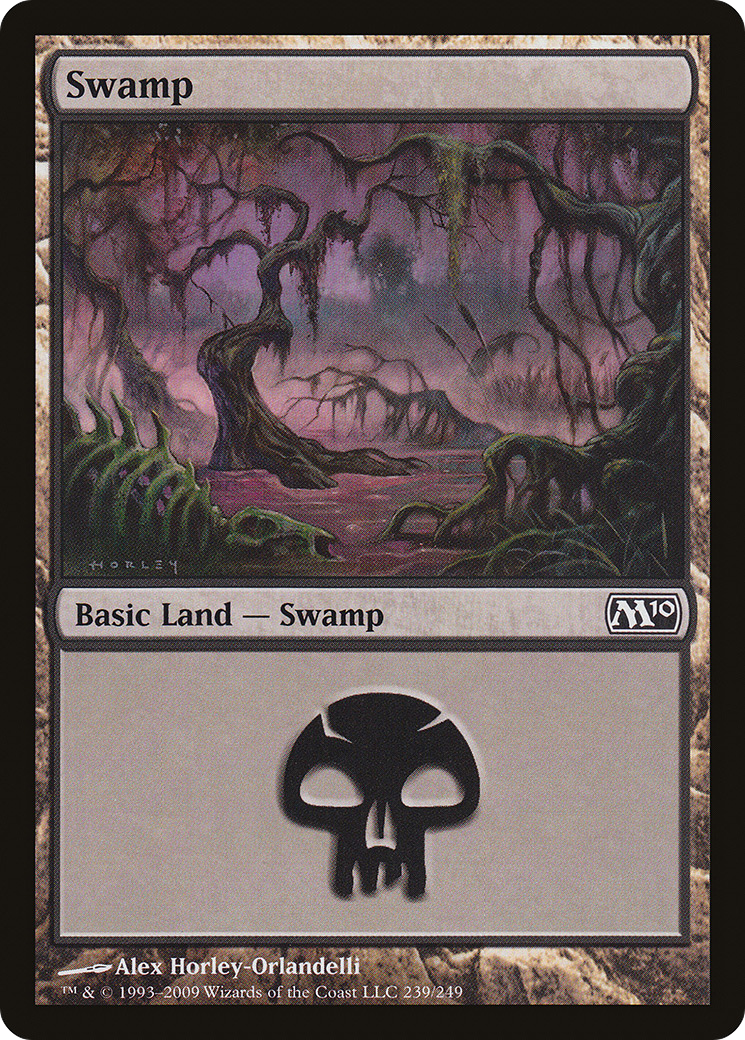 Swamp (239) (M10-239) - Magic 2010