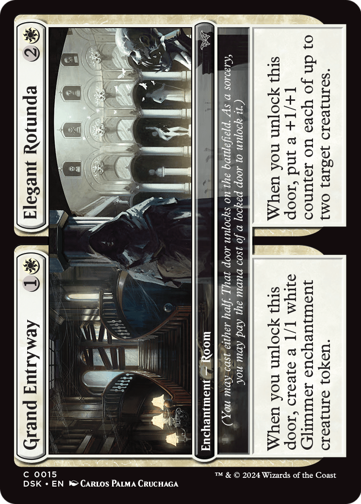 Grand Entryway // Elegant Rotunda (0015) (DSK-015) - Duskmourn: House of Horror Foil