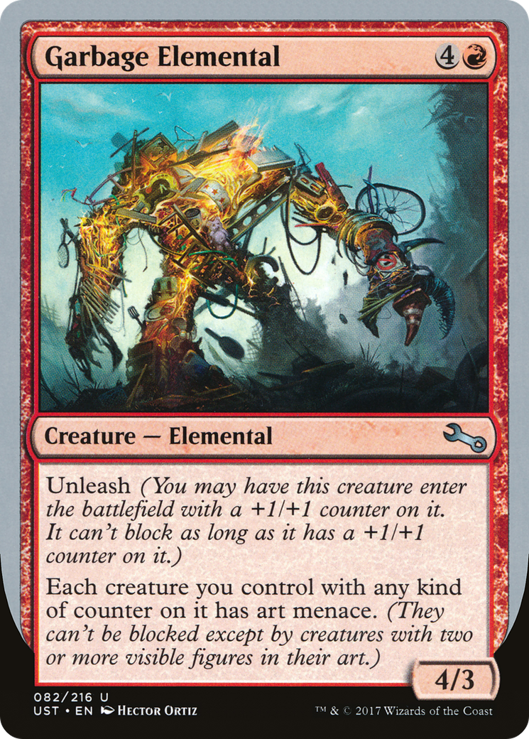 Garbage Elemental (E) (UST-82E) - Unstable
