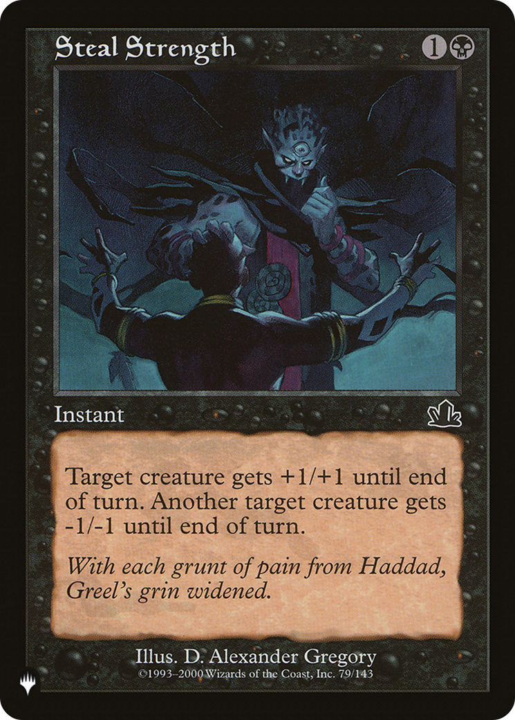 Steal Strength (LIST-79/143) - The List