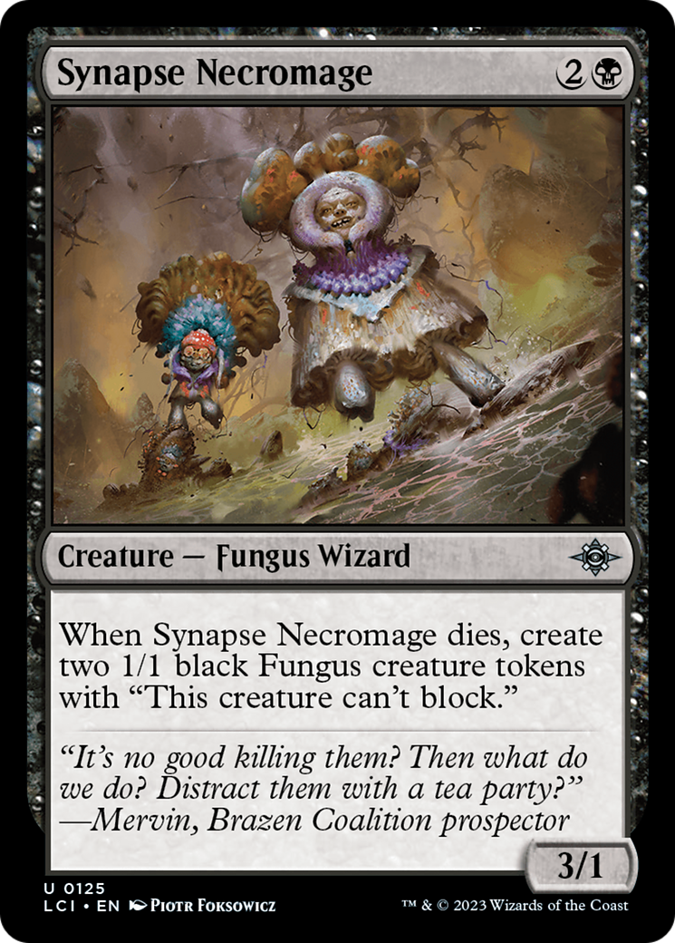 Synapse Necromage (LCI-125) - The Lost Caverns of Ixalan Foil