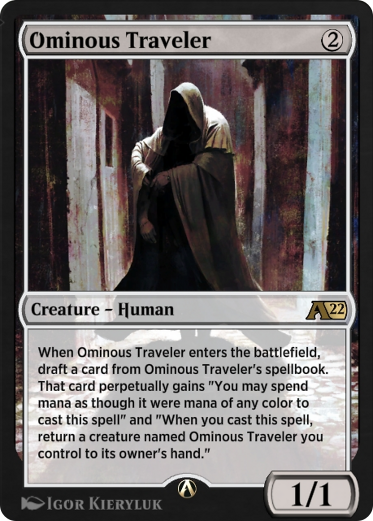 Ominous Traveler (Y22-062) - Alchemy: Innistrad