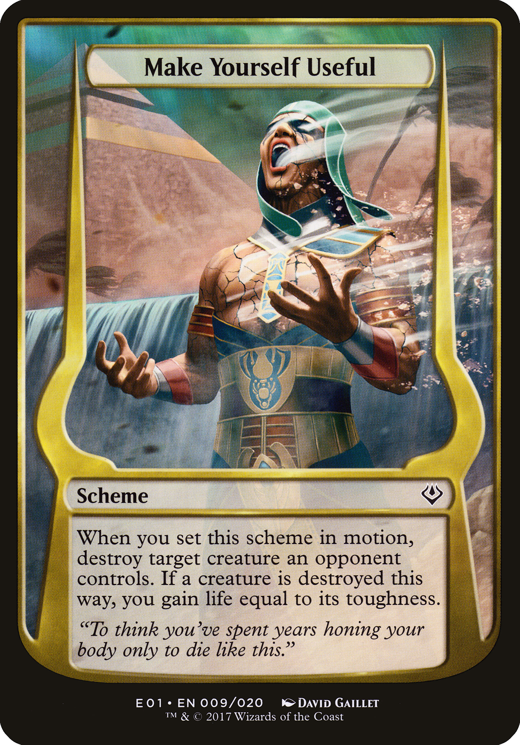 Make Yourself Useful (Archenemy: Nicol Bolas) (OVER-009) - Archenemy: Nicol Bolas Schemes