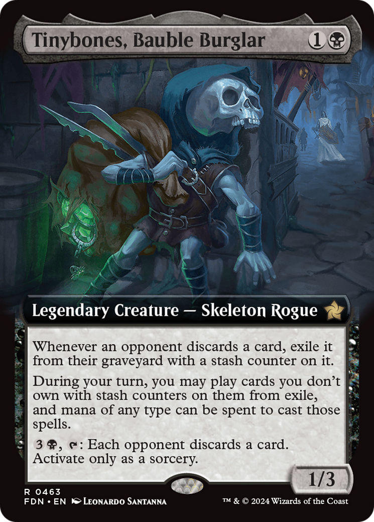 Tinybones, Bauble Burglar (Extended Art) (FDN-463) - Foundations: (Extended Art)