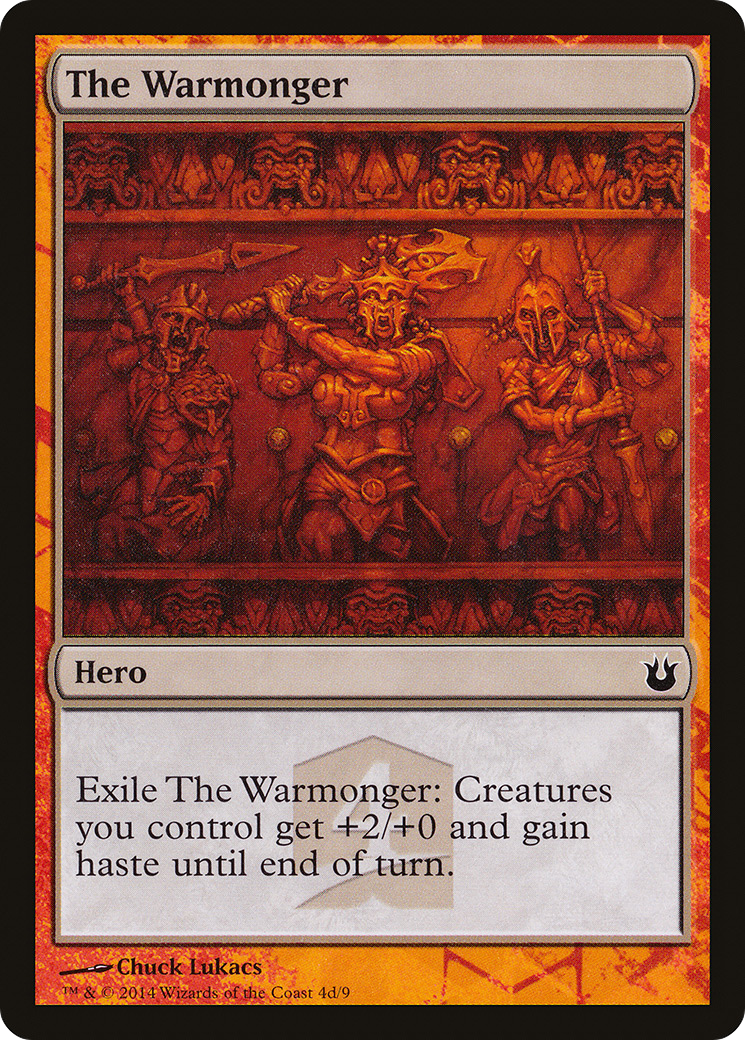 The Warmonger (HERO-) - Born of the Gods Hero's Path