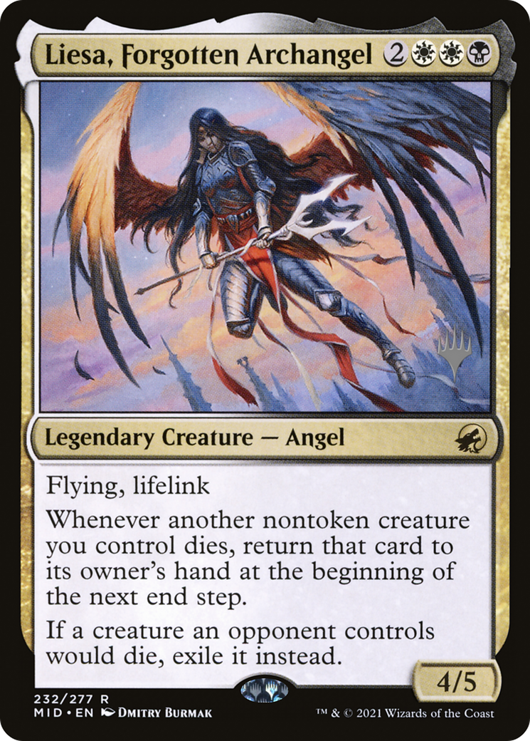 Liesa, Forgotten Archangel (PPMID-232) - Innistrad: Midnight Hunt Promos