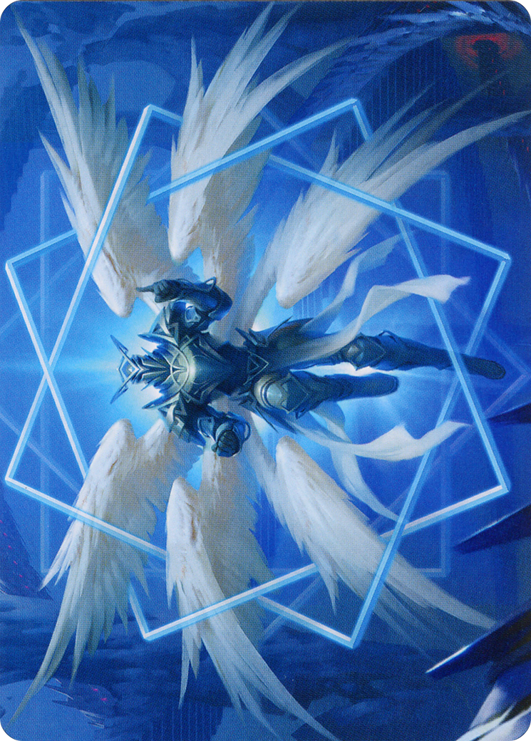 Vertex Paladin // Vertex Paladin (AMOM-048) - March of the Machine Art Series (Borderless)
