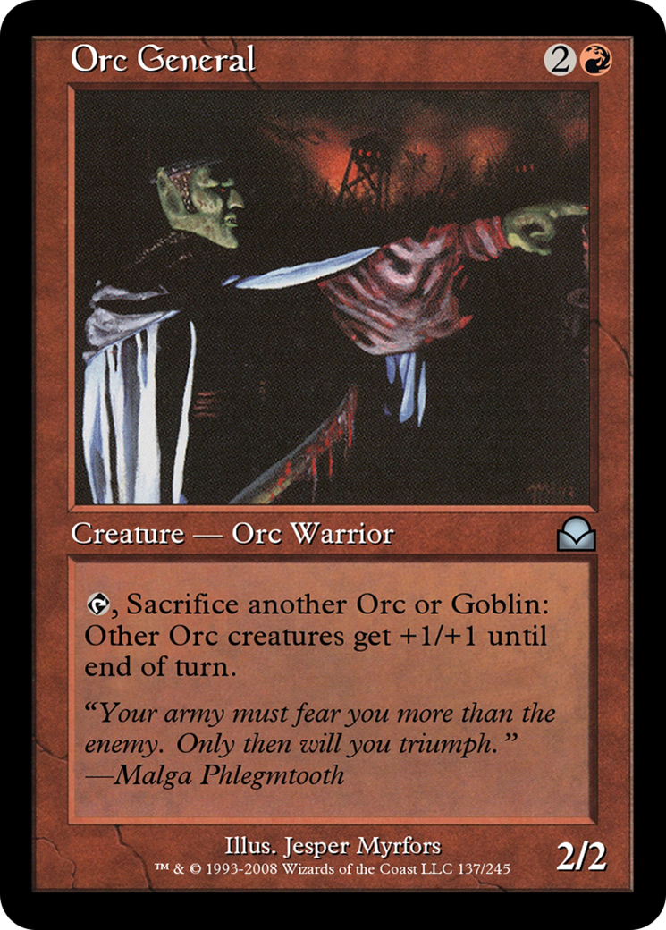 Orc General (ME2-137) - Masters Edition II