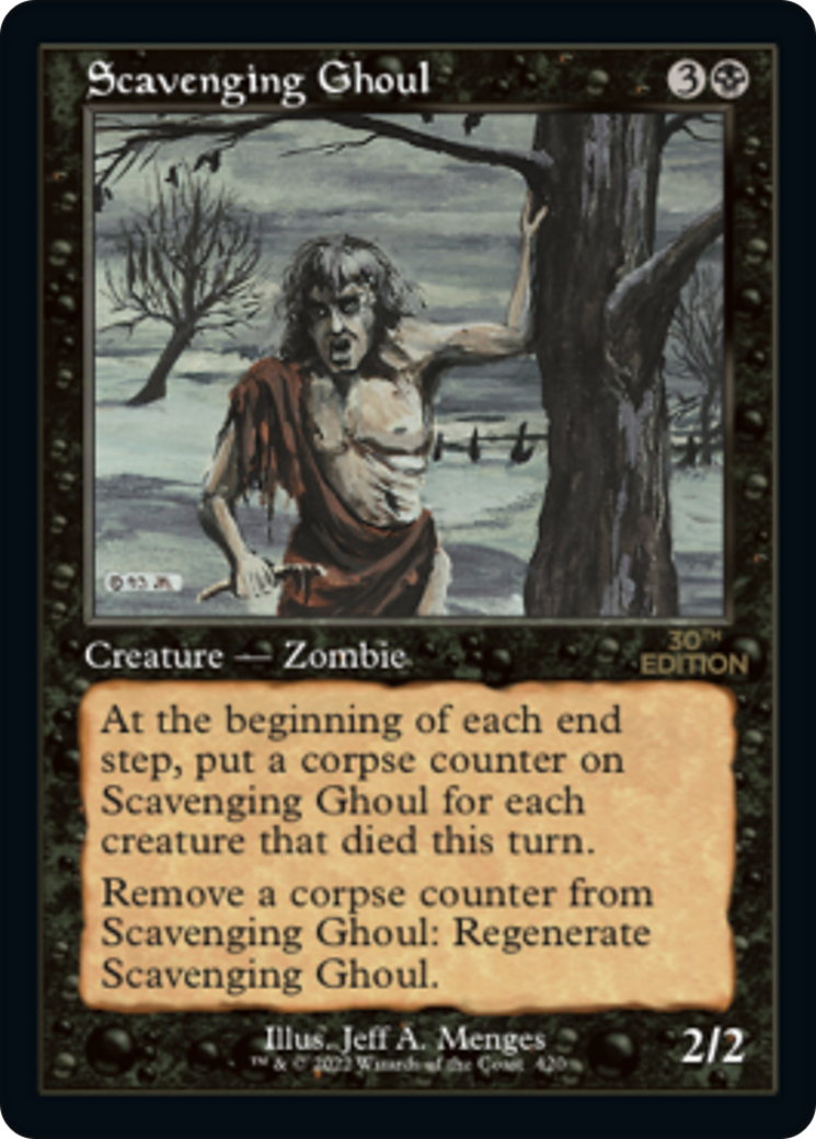 Scavenging Ghoul (Retro Frame) (30A-420) - 30th Anniversary Edition