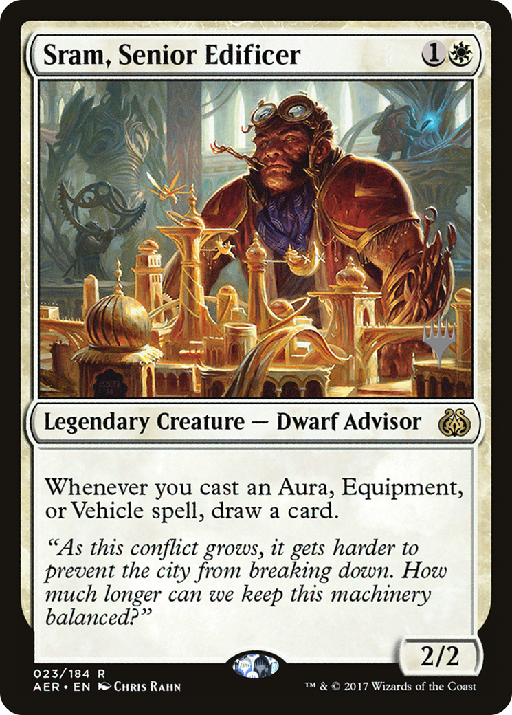 Sram, Senior Edificer (PPKHM-) - Aether Revolt Promos